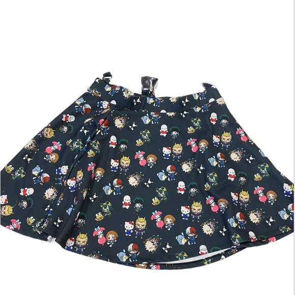 My Hero Academia X Hello Kitty And Friends Characters Suspender Skirt 2X - Picture 2 of 4